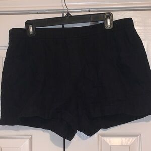 Old Navy Black linen Shorts